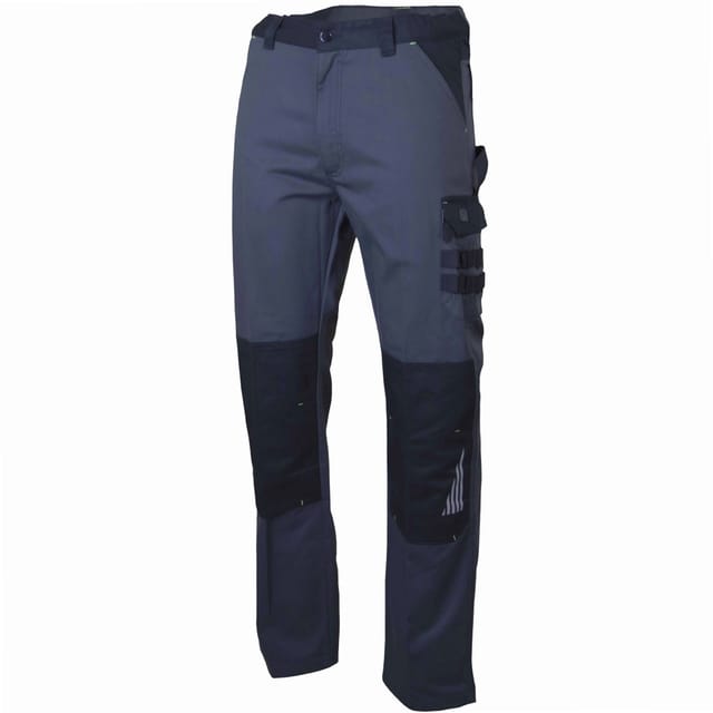 Lebeurre - 1622 - 52-lma] Pantalon De Travail Lma Sulfate Taille 52 Gris Sombre/noir