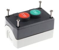 Schneider Electric Aufbaugehäuse M. 2 Drucktaster (xal-d215 Start-stop)
