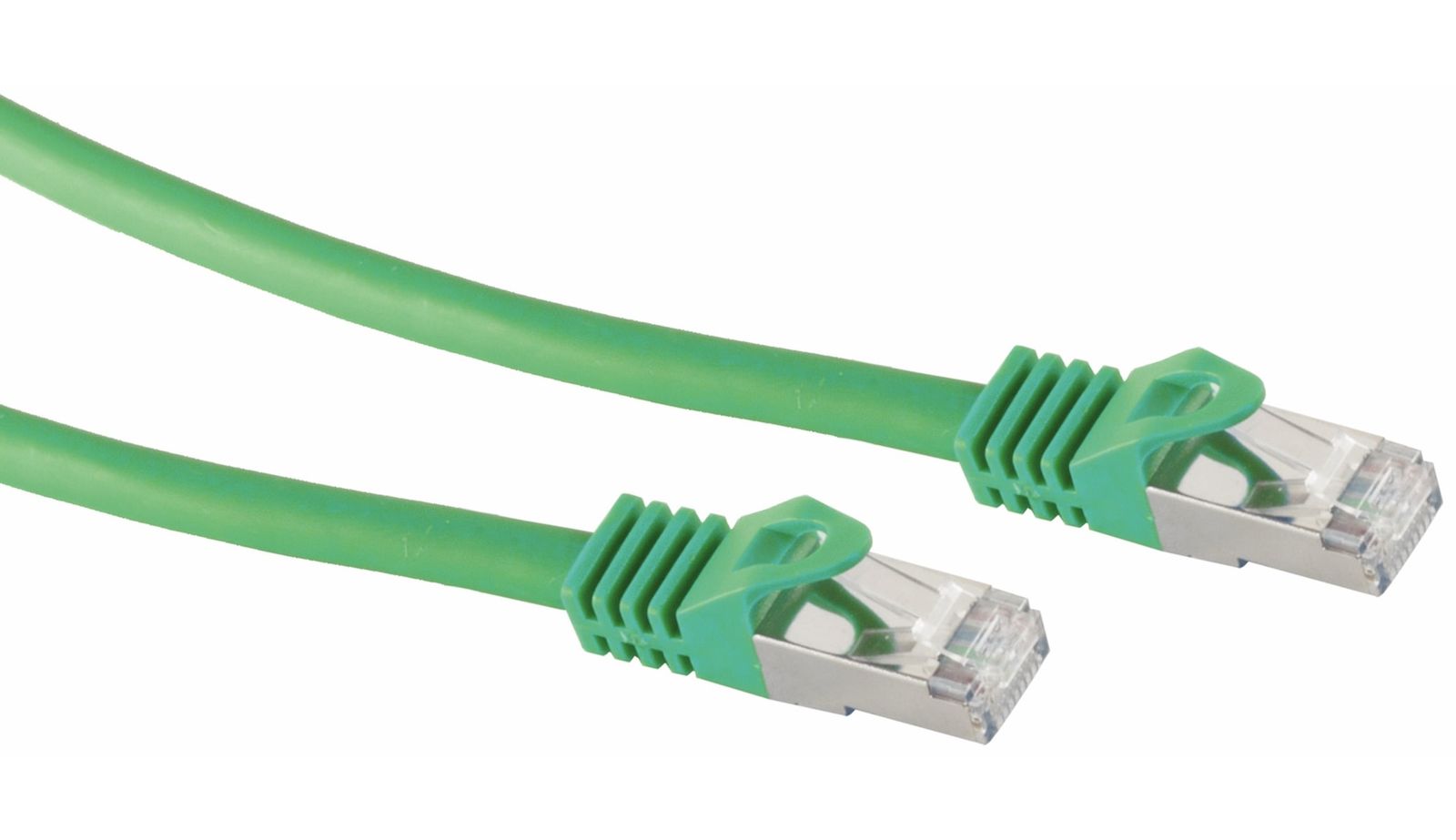 Eneroid - Rj45 Patchkabel S/ftp (pimf), M. Cat.7 Rohkabel, 10 M, Grün