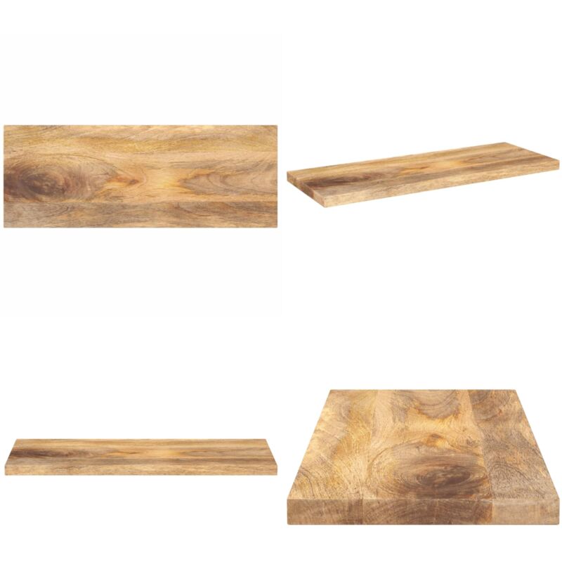 Tischplatte 90x30x3,8 Cm Rechteckig Massivholz Mango - Massivholz - Mango
