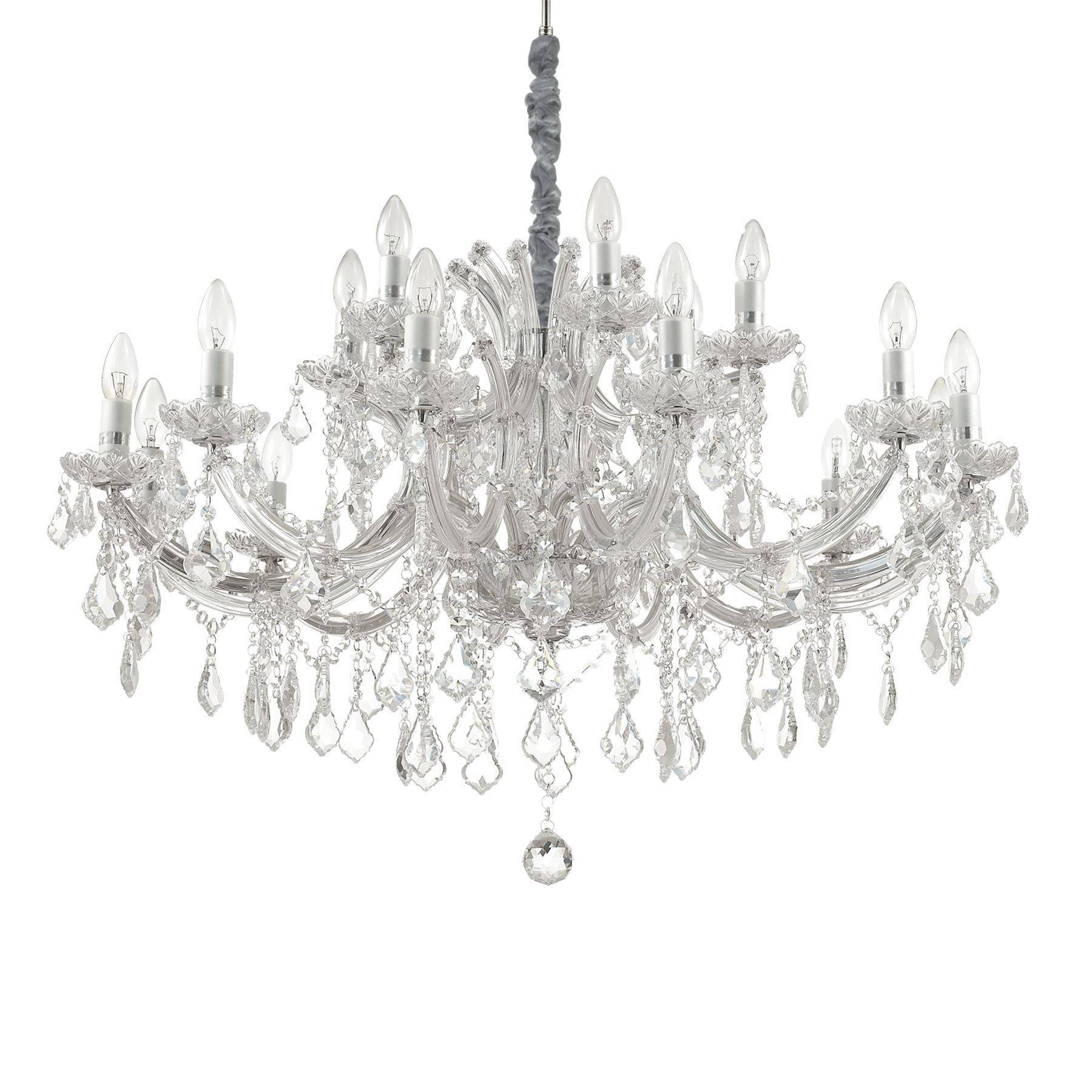 Ideal Lux Napoleon - Licht Pendelleuchte Chrom