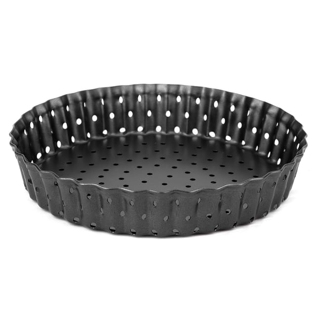 Antihaftbeschichtete Pizzapfanne Aus Kohlenstoffstahl – Backutensil (12,5 Cm)