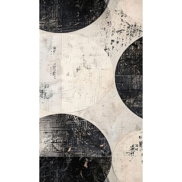 Fototapete Profhome 791441 Heißgeprägte Vliestapete Leicht Strukturiert Mit Geometrischen Formen Matt Schwarz Creme-weiß Seiden-grau Beige 1,59 M X 2,8 M