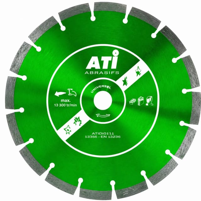 Diamantscheibe 10mm, Universal, Beton Dsu Hq Durchmesser 115mm