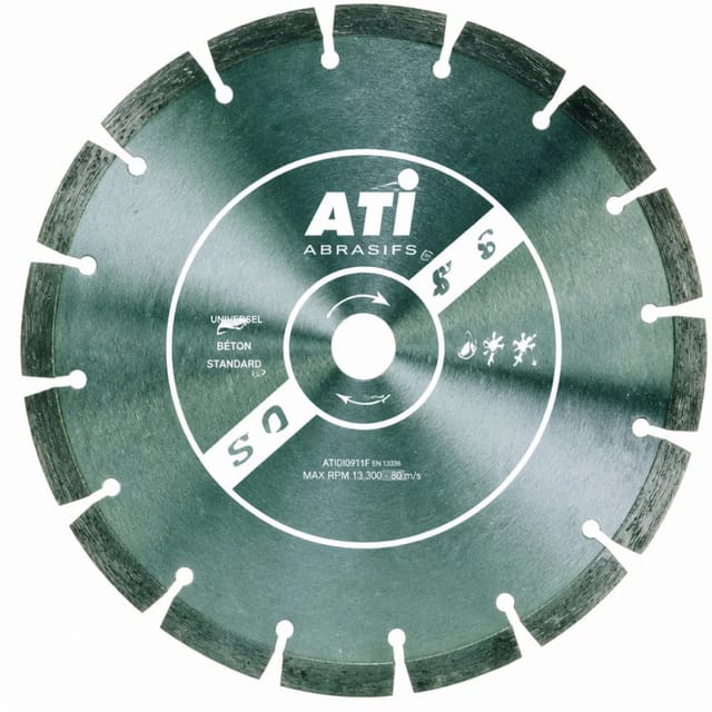 Diamantscheibe 7mm, Universell, Standardbeton Dsust Durchmesser 115mm