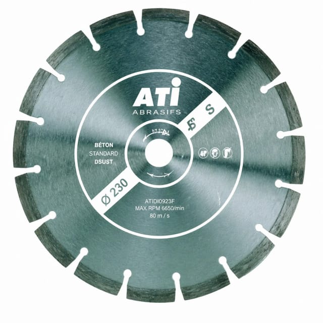Diamantscheibe 7mm, Universell, Standardbeton Dsust Durchmesser 230mm