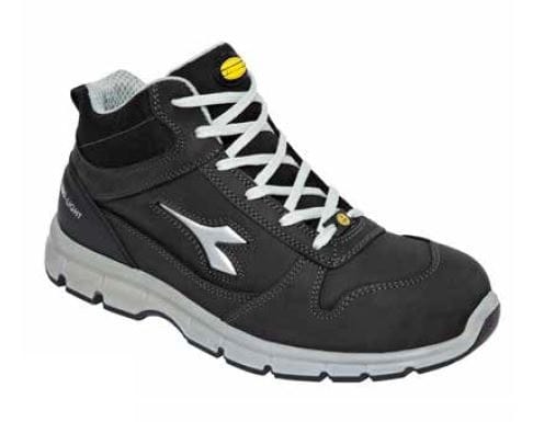 Diadora - Run Ll High S3 Esd Src Schuhe - 45 Eu - Schwarze