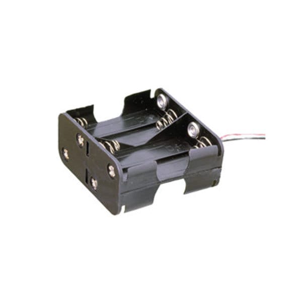 Electro Dh - Batteriehalter Für 8 Batterien 1,5v (12v) 200 Mm Schwarz 33.050 8430552029112
