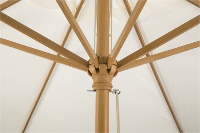 Schneider - Sonnenschirm Malaga Natur, Ø 300 Cm Marktschirm