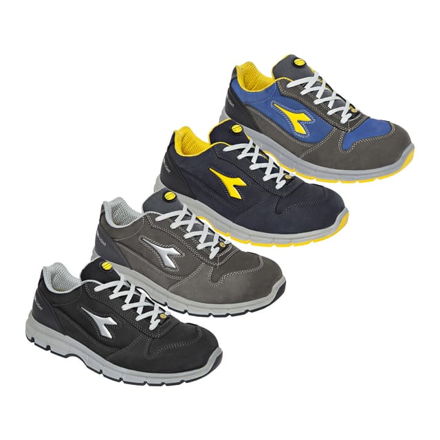 Run Ll Low S3 Esd Src Schuhe - - Grau - Diadora