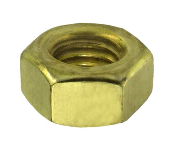 Connex Sechskantmuttern M4 Messing - 20 Stück Muttern