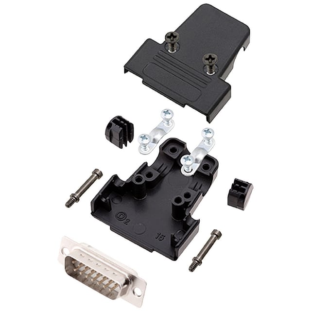 Tri-p-15-dbp-w-k 6355-8036-02 D-sub Stiftleisten-set 180 ° Polzahl: 15 Lötkelch 1 St. - Encitech