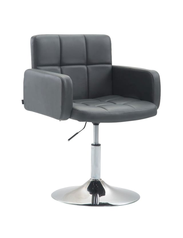 Lounger Los Angeles Kunstleder Grau