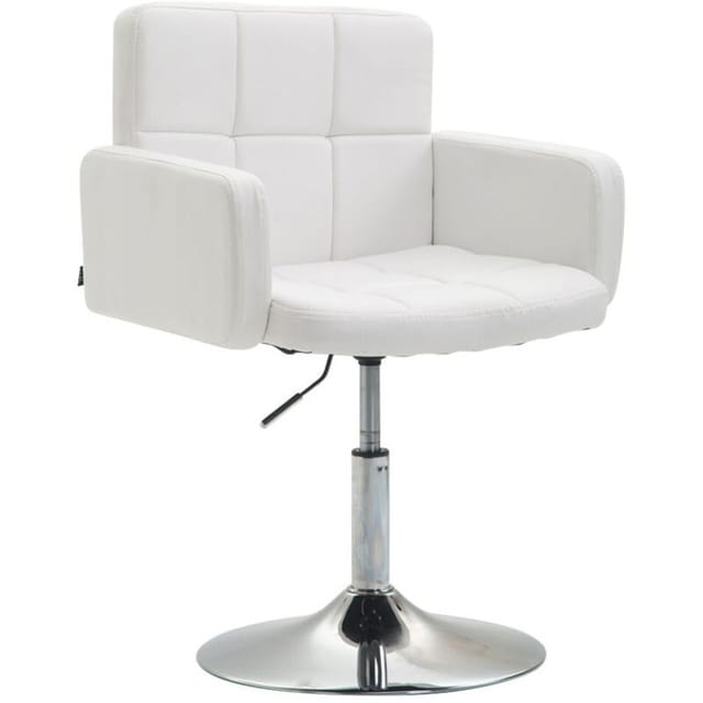Lounger Los Angeles Kunstleder Weiß