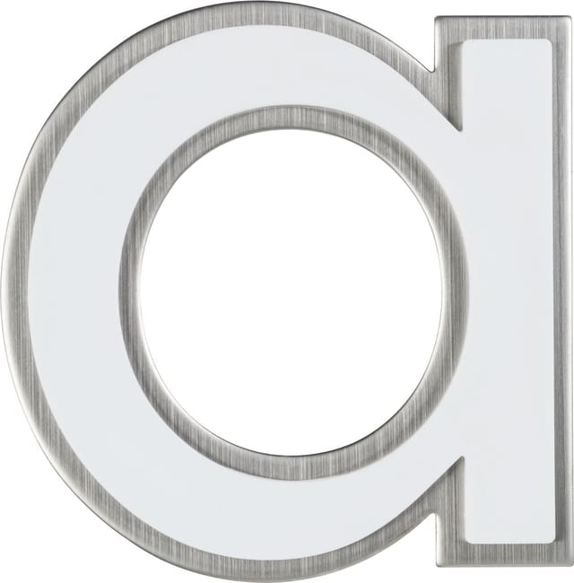 Alpertec Buchstabe A Hausnummern Hausnummerschild