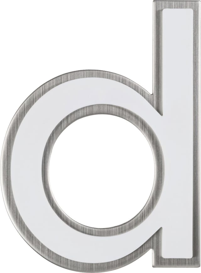 Alpertec Buchstabe D Hausnummern Hausnummerschild