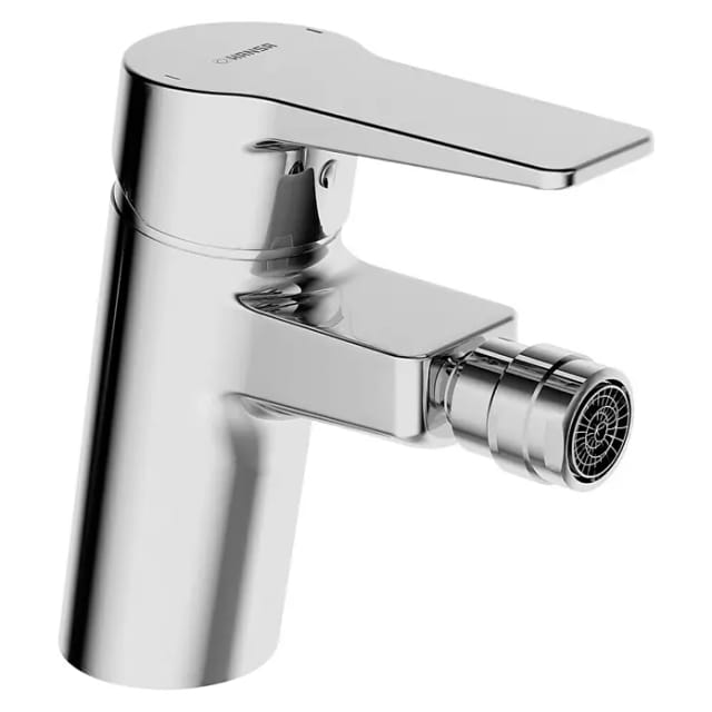 Hansa - Twist - Bidet-einhebelmischer Mit Ablaufgarnitur, Chrom 09063283