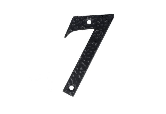Schwarz Beschichtete Hausnummern 0-9 Buchstaben A-h Hausziffern Zimmertürnummern Landhausstil 7