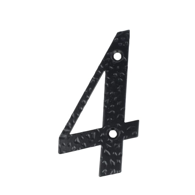 Schwarz Beschichtete Hausnummern 0-9 Buchstaben A-h Hausziffern Zimmertürnummern Landhausstil 9