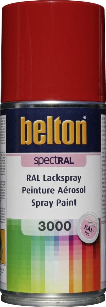 Spectral Lackspray 150 Ml Feuerrot Sprühlack Buntlack Spraylack - Belton