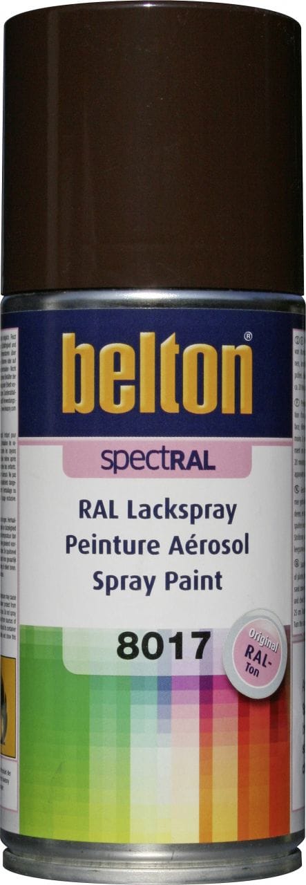 Spectral Lackspray 150 Ml Schokobraun Sprühlack Buntlack Spraylack - Belton