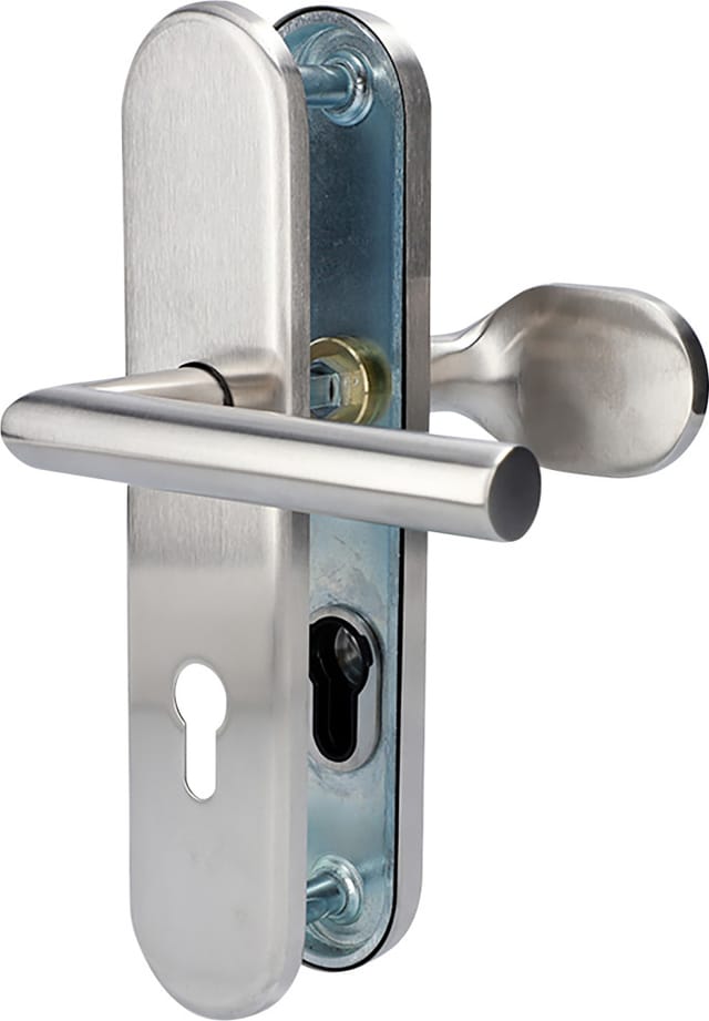 Alpertec - Schutzbeschlag Security Moskau Lochabstand 92 Mm Türbeschlag