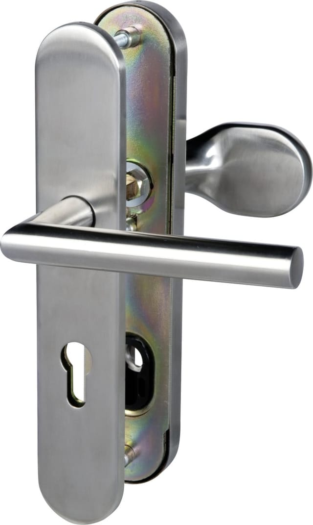 Alpertec - Schutzbeschlag Security Moskau Drücker/knopf 92 Mm Türbeschläge