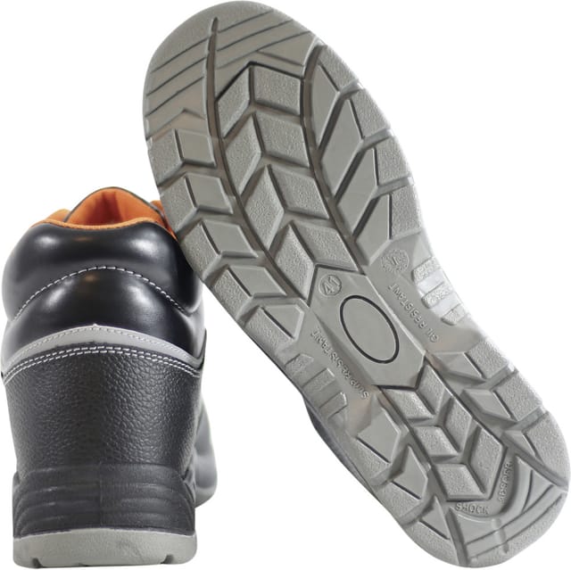 Power Safe - Sicherheitsstiefel Jonas Größe: 44, S3, Schwarz-orange