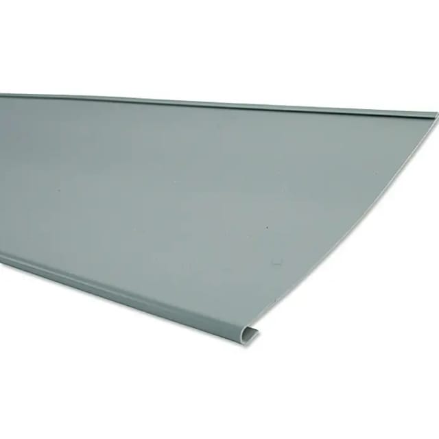 Traufstreifen Für Geneigtes Dach 200 X 25 Cm Grau Dachabschlüsse - Marley