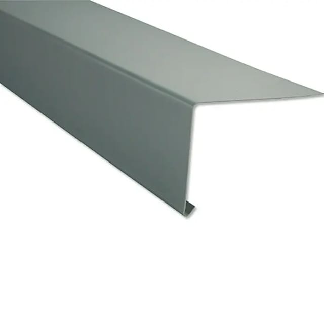 Traufstreifen Für Flachdach 200 X 11,6 Cm Grau Dachabschlüsse - Marley