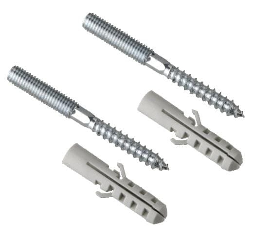 Cornat - Stockschrauben Inkl. Dübel M8 X 120 Mm, 2 Stück Installationsmaterial