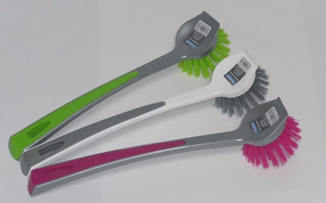 Coronet - Spülbürste Und Gläserbürste Mit Schaber, 26 Cm Abwasch Geschirrabwasch
