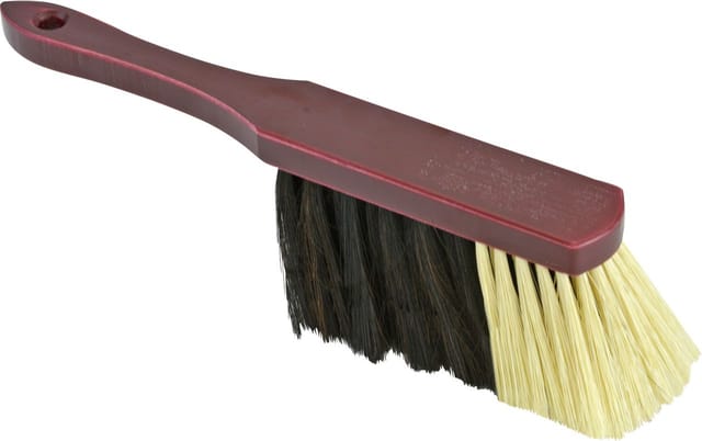 Handfeger Holz Mahagonifarbig, 30 Cm, Naturhaar, Handbesen - Coronet