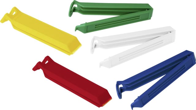 Verschlussclips Tecno 8 Cm, 5 Stück Küchenutensilien - Fackelmann