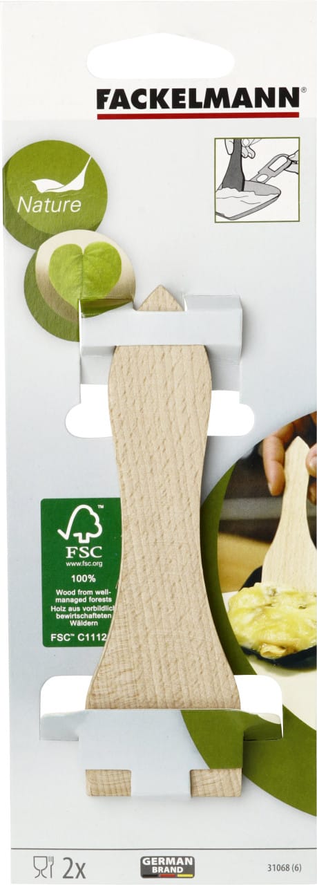 Raclettspachtel 13 X 4 Cm, 2 Stück Raclettspachtel - Fackelmann