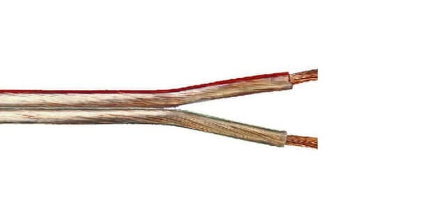 Lautsprecherleitung Ls-fl 2 X 1,5 - 25 Meter, Transparent Kabel & Leitungen