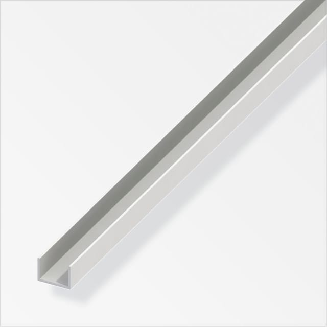U-profil 10 X 21 X 2000 Mm Weiß Pvc Profil Kunststoffprofil U Schiene - Alfer