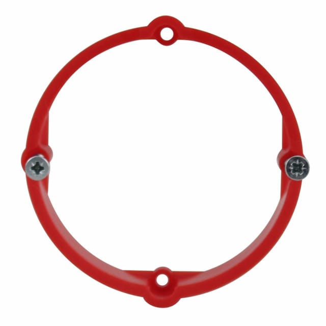 Putzausgleichring 60mm H12mm Rot 3x Schalterdosen & Abzweigdosen