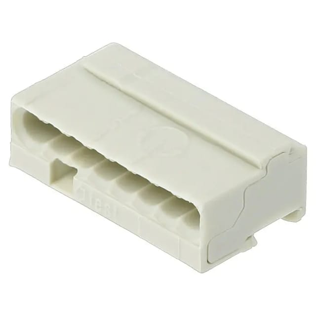 Wago - Micro Steckklemme Anzahl Leiter 8, 0,6 - 0,8 Mm², 10 Stück Verbindungsdosenklemme