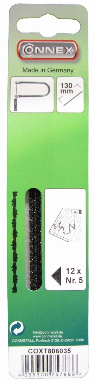 Laubsägeblatt Zarsa Für Holz 12 Stück Sägen & Messer