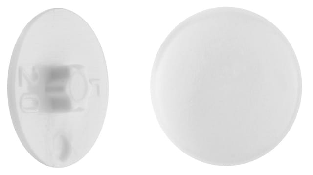 Weitere - Abdeckkappen Ø 12 Mm Für Tx 20 Schrauben Weiß - 50 Stk. Abdeckkappen