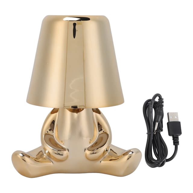 Wiederaufladbare Usb-nachttischlampe Mit Touch-dimmer Und 3 Farben