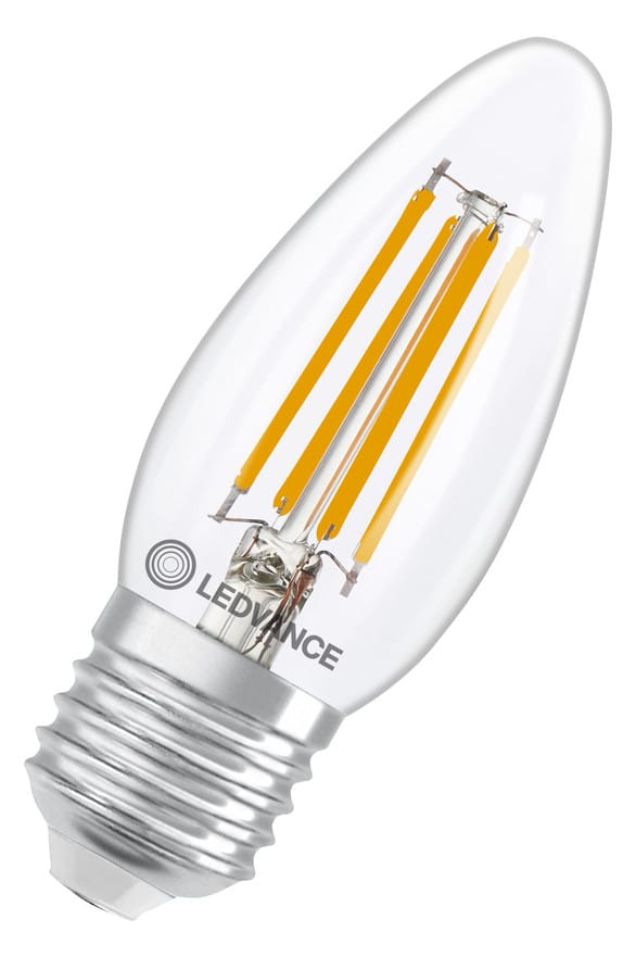 Ledvance Led Classic B 40 Filament, 3.4w, E27, 2700k, Dimmbar, 4099854439001