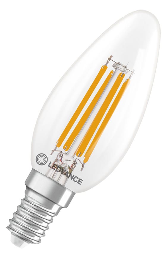 Ledvance Led Classic B 40 Filament, 3.4w, E14, Dimmbar, 300° Abstrahlwinkel, 4099854439049