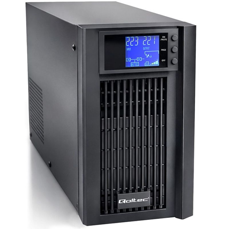 Unterbrechungsfreie Stromversorgung Qoltec Pure Sine Wave 1600 W 2000 Va