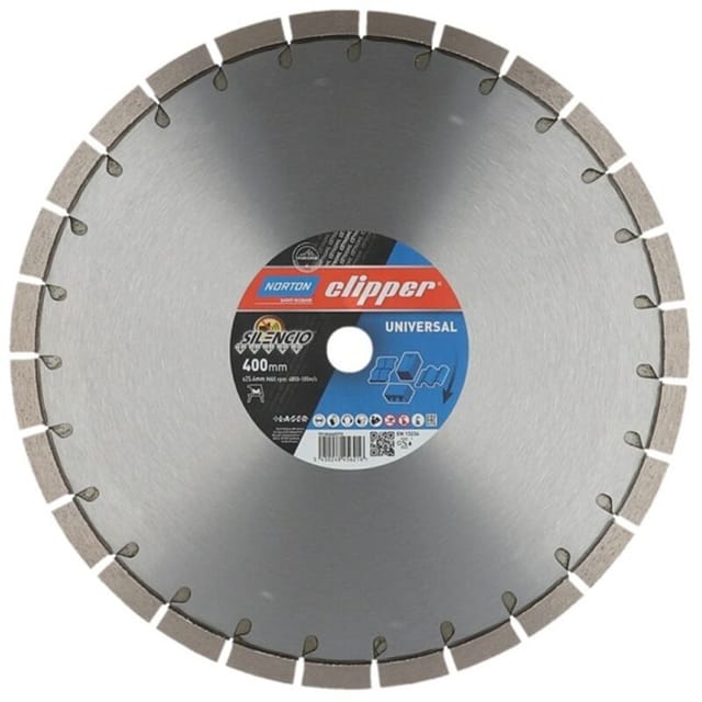 Diamanttrennscheibe Extreme Silencio Ø 400 Mm Für Tischsägen 4800 Min-1 Segmenthöhe 15 Mm