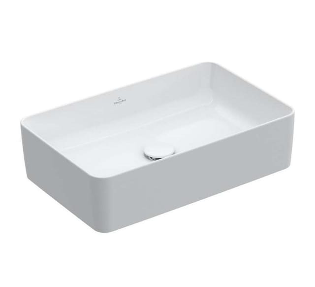 Villeroy&boch - Collaro - Aufsatzwaschbecken, 56x36 Cm, Ceramicplus, Stone White 4a2056rw