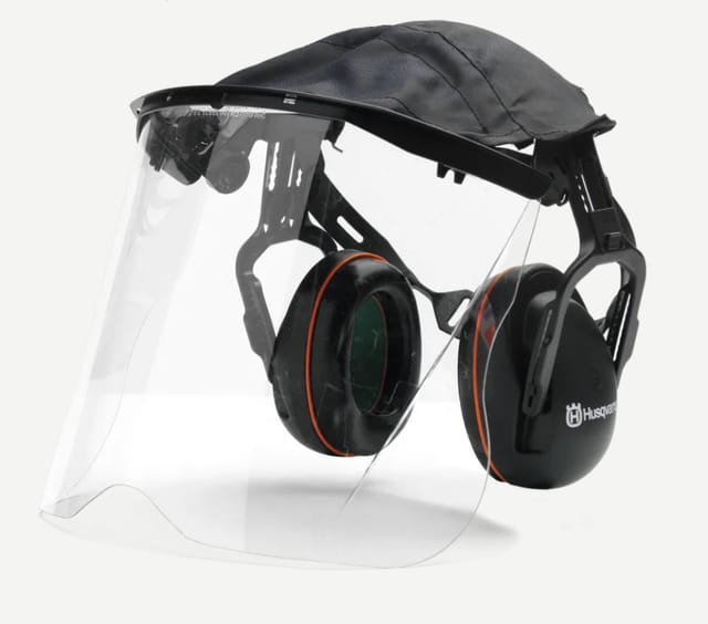 Husqvarna Schutzkopfhörer Mit Plexiglasvisier Und Oberschale