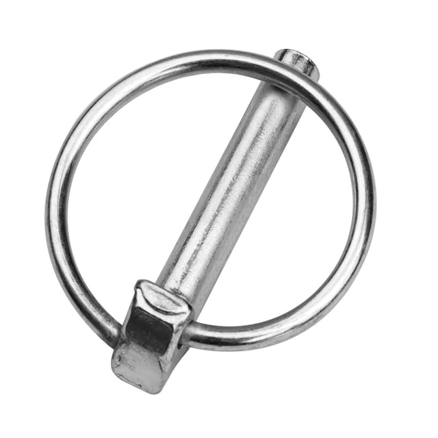 Dema - Stahl Klappstecker Klappsplint 9x36 Mm Federstecker Verzinkt