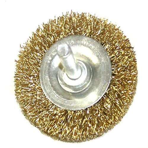 50mmmessing-metall-stahlbürste,farbentfernungsbürstefürbohrmaschine